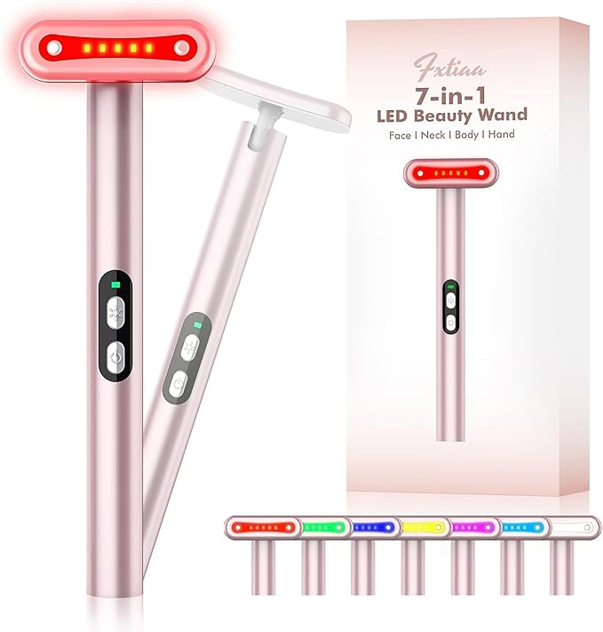 Red-Light-Therapy-for-Face, 7 in 1 LED Light Therapy Eye Equipment by FxtiaaSpecializesinBeauty