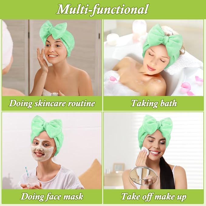 Shintop Makeup Headband, Soft Face Wash Headband - Image 6