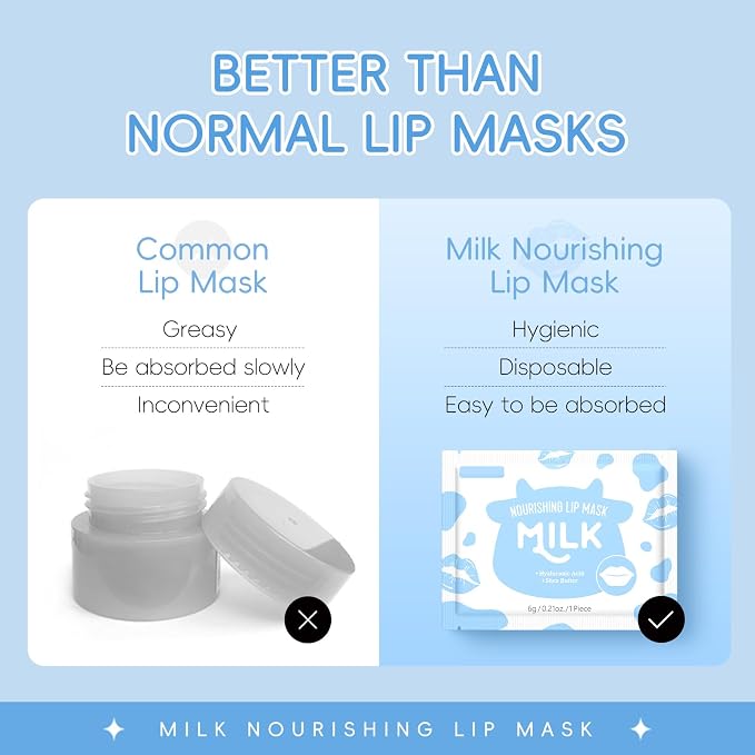 AKARY Milk Hydrating Lip Mask Gels - Image 9