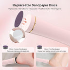 2026 Upgraded Electric Foot Callus Remover, 3-Speed Ergonomic Rechargeable - Image 3