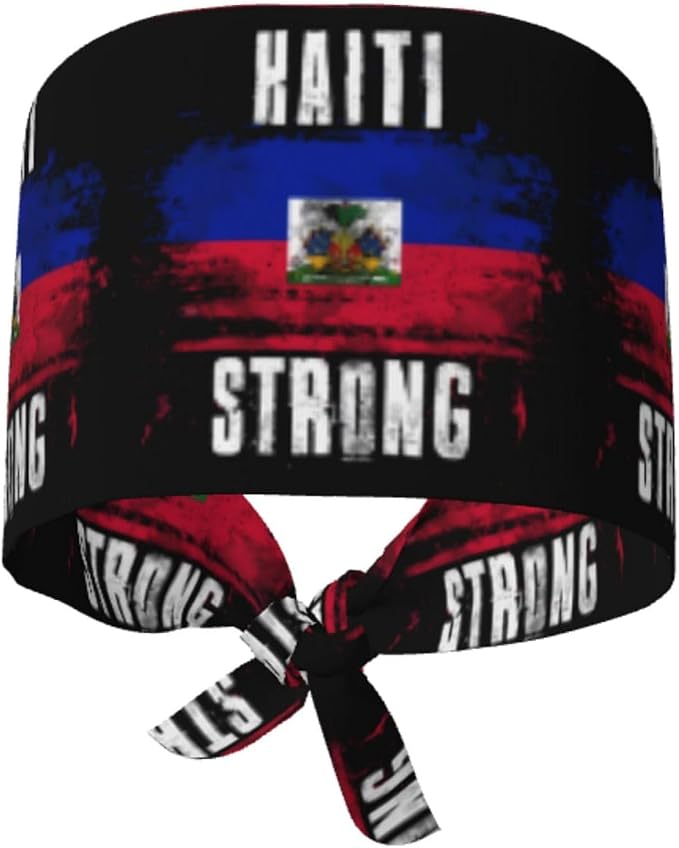 Adult Working Cap Adjustable Cleaning Work Sweatband Scrub Hat Tie Back Hats - Image 7