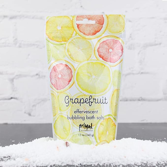 Primal Elements Detoxifying Sea Salt Soak, Bubbling Aromatherapy Salts - Image 2