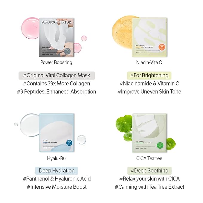 SUNGBOON EDITOR Deep Collagen Overnight Mask Hydrating Mask - Image 7