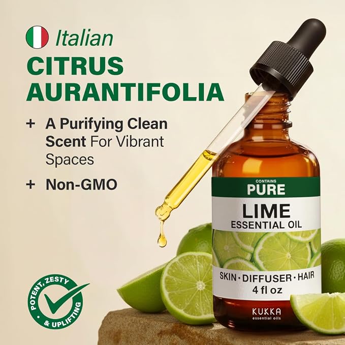100% Pure Lime Oil - Image 3