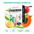 Lavinso Foot Peel Mask for Dry Cracked Feet – 2 Pack Peeling Mask Removes Dead - Image 5