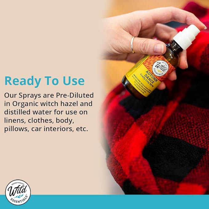 Wild Essentials All Natural Essential Oil Sprays, 2 Ounce, Organic Witch Hazel - Image 5