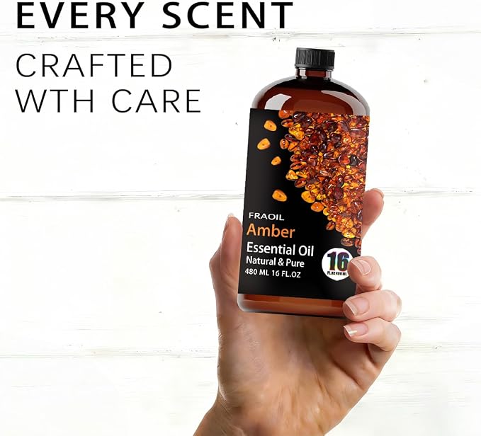 Amber Essential Oil, Amber Oil 16 Fl Oz 480ML - Image 3