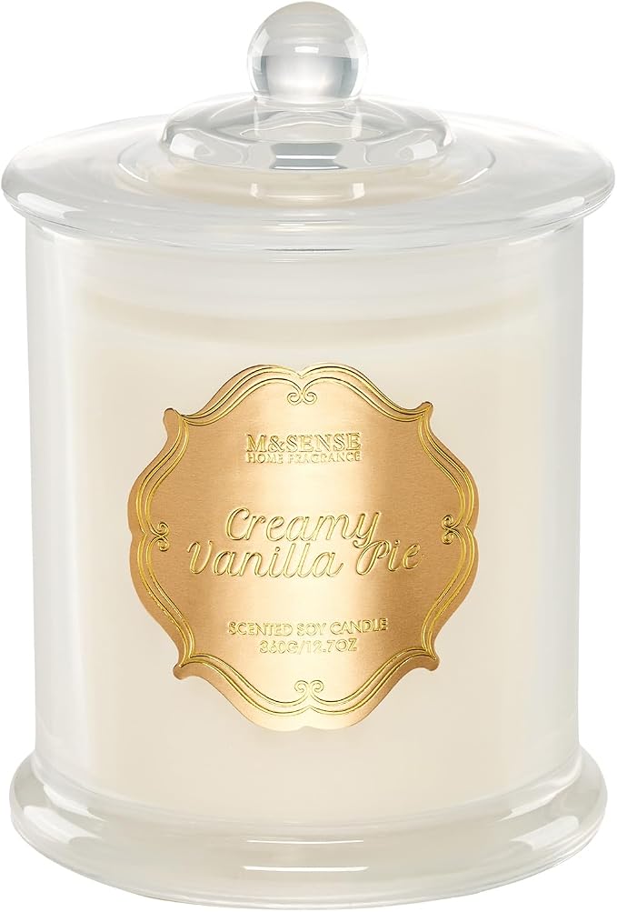 M&SENSE Creamy Vanilla Pie Soy Candles by MSENSE