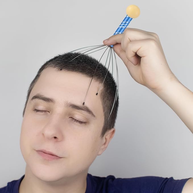 Soaoo 36 Pcs Scalp Massager Manual Head Massager Christmas Relaxing Gifts - Image 3