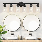 Zarbitta 6-Light Bathroom Light Fixtures, Bathroom Wall Lamp - Image 5