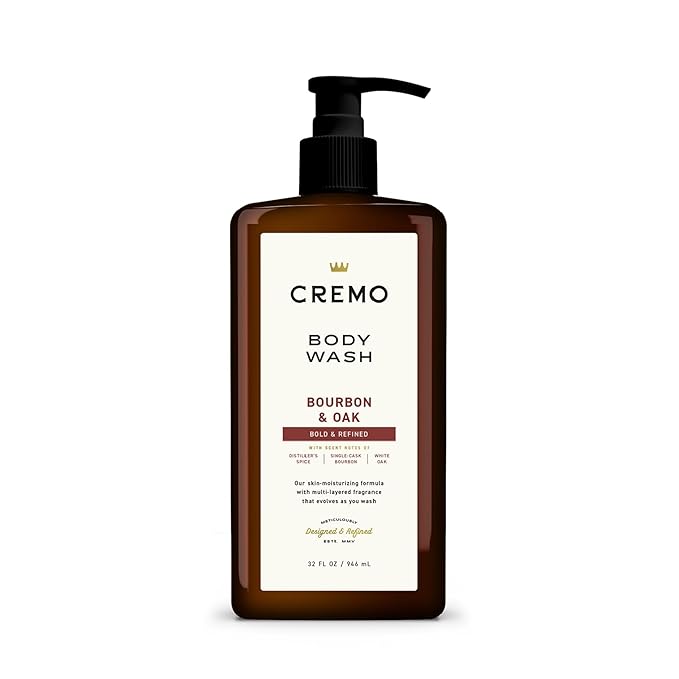 Cremo Rich-Lathering Bourbon & Oak Body Wash by CremoCompany