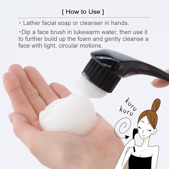 Facial Pore Cleaning Brush Face Cleansing Scrubber Exfoliating - Image 3