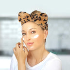 Casoty 8 Pack Leopard Spa Headbands - Image 7