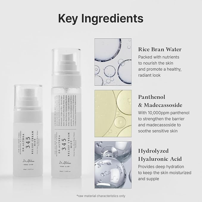 Dr.Althea 345 Relief Cream Mist | Hydrating Facial Mist - Image 5