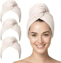 3 Pack Microfiber Hair Towel Wrap by YHPDYL