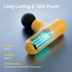 HEYCHY Super Mini Massage Gun Deep Tissue, Handheld Percussion Muscle Massager - Image 6