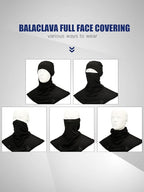 SATINIOR 3 Piece Balaclava Face Cover Sun Protection Neck Cover Summer - Image 4