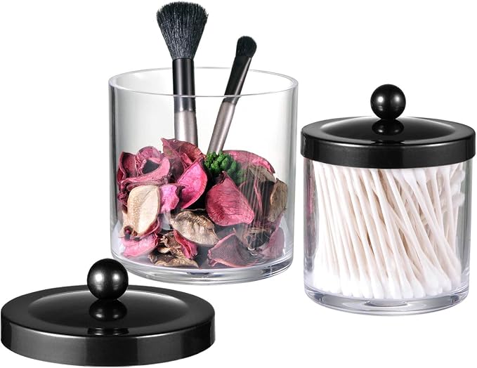 SheeChung 2-Pack Plastic Apothecary Jars - Image 4