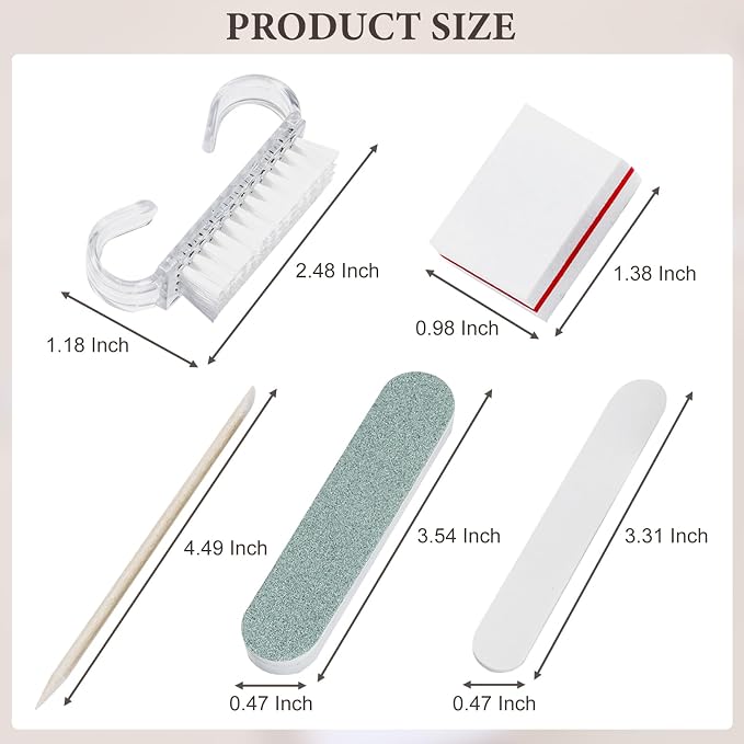 SUTOKAKA 10 Sets Disposable Manicure Prep Kit - Image 2