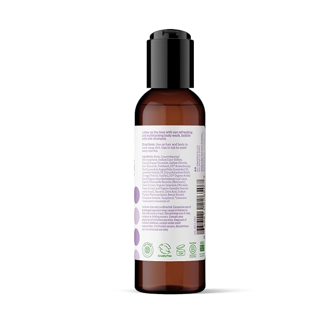 Everyone 3-in-1 Soap Body Wash, Bubble Bath, Travel Size, 2 Ounce, Vanilla and - Image 3