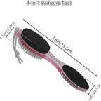 Foot File Callus Remover 4-in-1, Feet Scraper Pedicure Tools - Image 6
