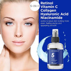 5 in 1 Super Charged Anti-Aging Face Mist w/Retinol, Vitamin C, Hyaluronic Acid - Image 2