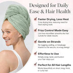 Luxury Microfiber Hair Towel Wrap - Image 3