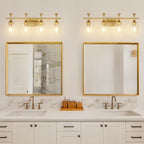 Bathroom Light Fixtures, Brushed Gold Vanity Lights - Image 7