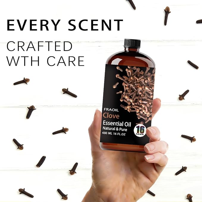 Clove Essential Oil, Clove Oil 16 Fl Oz 480ML - Image 3