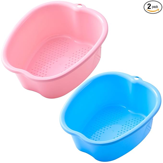 AXLOFO® Foot Soaking Tub Large Size Foot Basin, Feet Soaking Tub by AXLOFO