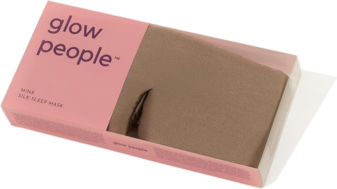 Glow People Silk Sleep Mask – 100% Mulberry Silk Eye Mask - Image 3