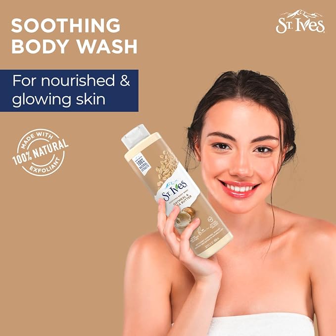 St. Ives Oatmeal & Shea Butter Body Wash | Moisturizing Body Wash - Image 8