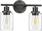 FOLKSMATE Bathroom Light Fixtures, 2-Light Oil Rubbed Bronze Vanity Light by FOLKSMATE