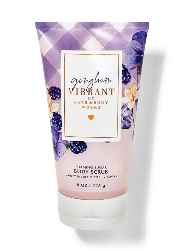 Bath and Body Works Gingham Vibrant Creamy Body Scrub 6.6 Ounce by BathBodyWorks