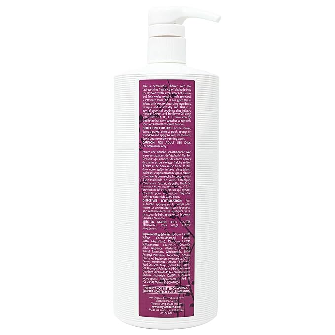Vitabath Plus For Dry Skin Moisturizing Bath & Shower Gel Wash Replenishing - Image 9