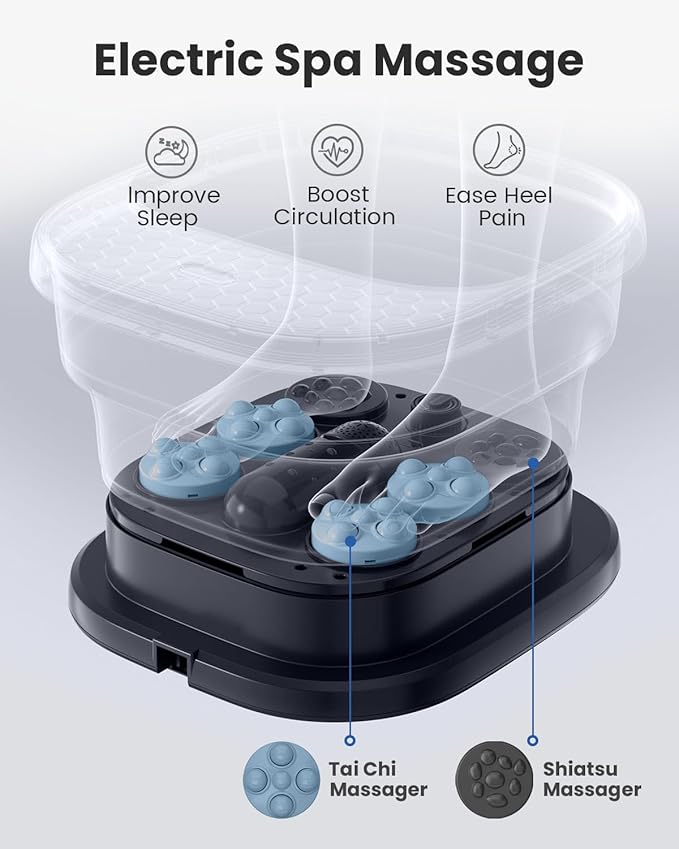 Puboo Collapsible Foot Spa Bath Massager - Image 4