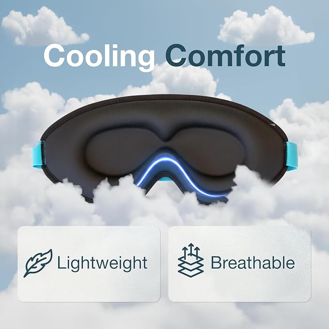 MyHalos® Sleep Mask – 3D Blackout Eye Mask - Image 6