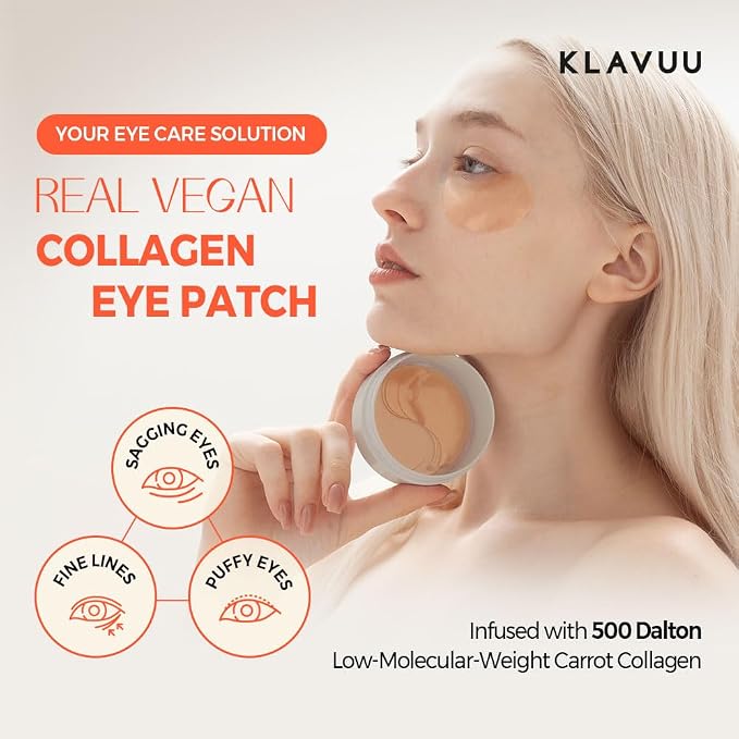 KLAVUU Vegan Collagen Eye Patches - Image 2