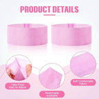 Waydress 140 Pieces Disposable Spa Facial Headbands - Image 3