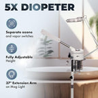Buy-Rite 2-in-1 Marie Ozone Facial Steamer, 5 Diopter Magnifying Lamp, Fully - Image 3