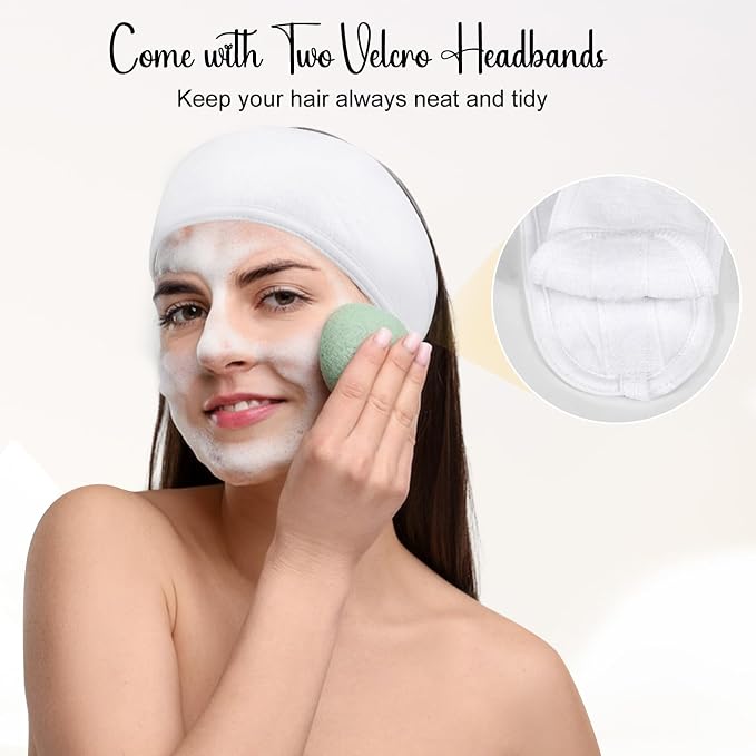 Face Steaming Towel, 4 Pack Reusable Face Towel Mask - Image 5