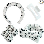7 Pcs Spa Set, Facial Headband and Wristband Set, Skincare Accessories by Unknown