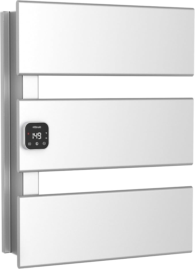 Electric Towel Warmer, Heated Towel Rack by HStruktStore