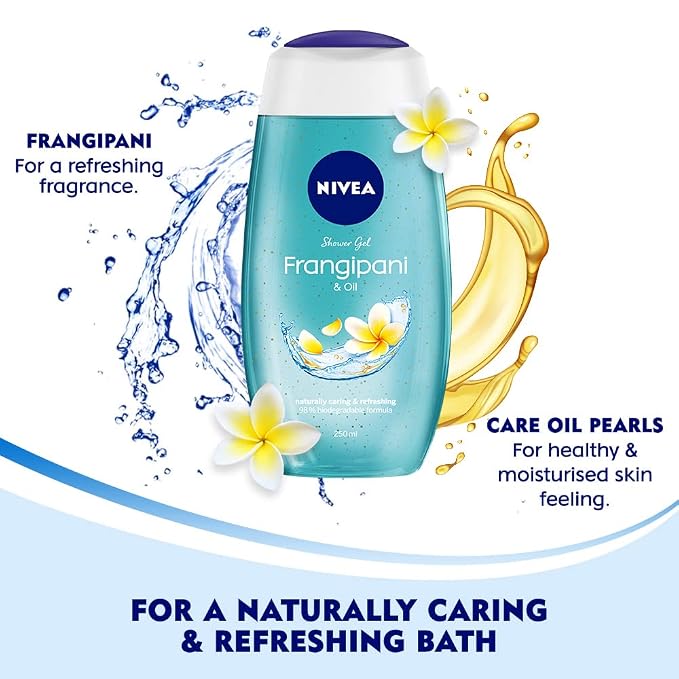 Nivea Frangipani & Oil Shower Gel - Image 3