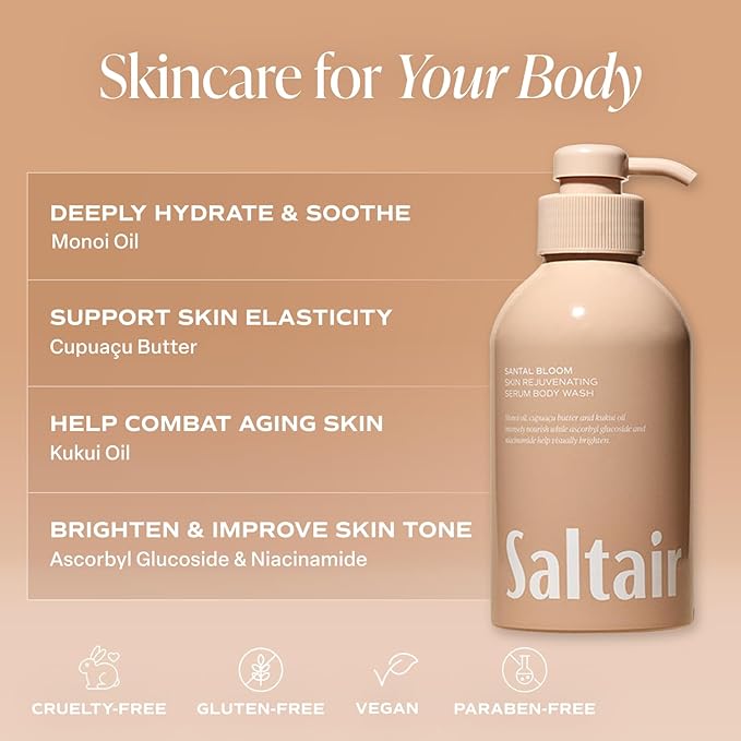 Saltair Body Wash, Signature Scents 2-Pack. Moisturizing Body Cleanser - Image 4