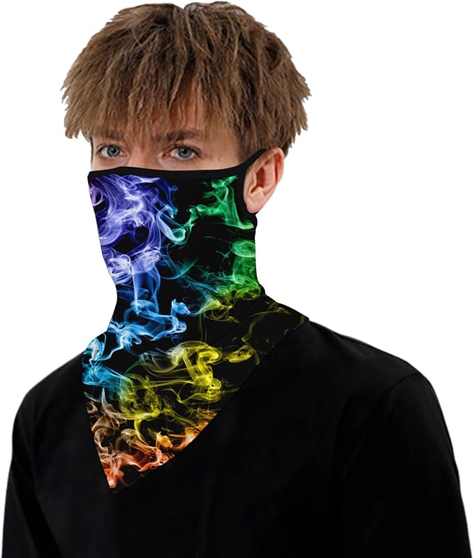 YAYOUREL Neck Gaiter Face Mask Bandanas - Image 7
