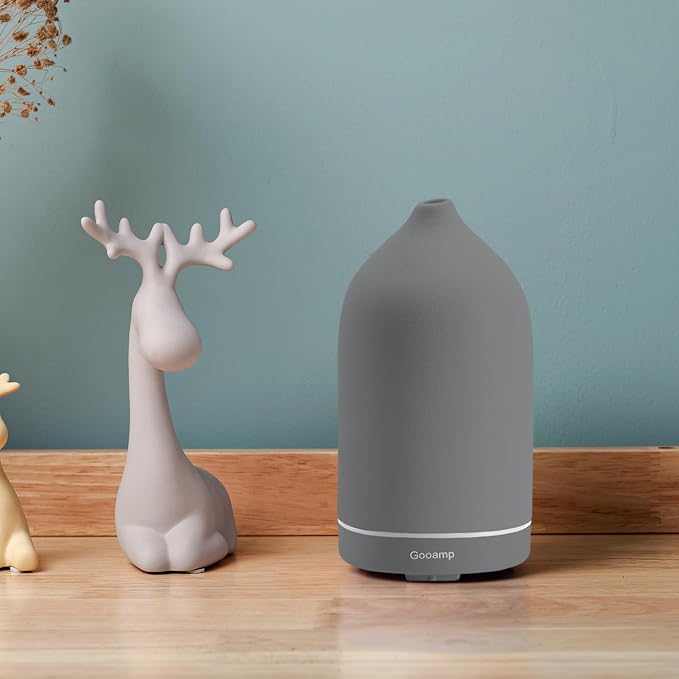 Gooamp 200ML Ceramic Essential Oil Diffuser - Image 5