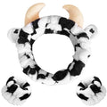 WHAVEL 3PCS Cute Spa Headband Cow Ears Headband by Whavel