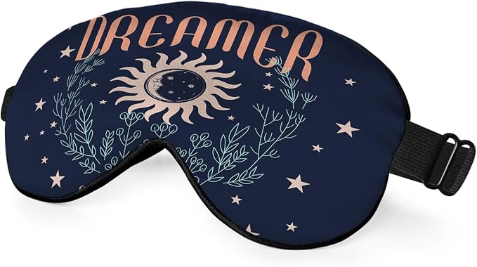 Dreamer Silk Sleep Mask with Adjustable Strap by Unknown