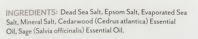 Soothing Touch Cedar Sage Restoring Bath Salts Pouch 32 Oz - Image 3